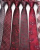 Neckties in stock, business-dyed men's professional formal polyester ties, 7cm wedding ties for grooms
