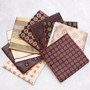 Men's Formal Business Wedding Suit Pocket Square Patterned Chest Handkerchiefs, Party Square Handkerchiefs, Suit Accessories