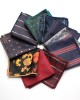 Men's formal business suit pocket square, patterned chest scarf, handkerchief, banquet small handkerchief, suit accessories, wholesaler