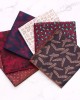 Men's pocket squares, polyester suit and dress chest scarves, multi-colored handkerchiefs, geometric squares, manufacturer