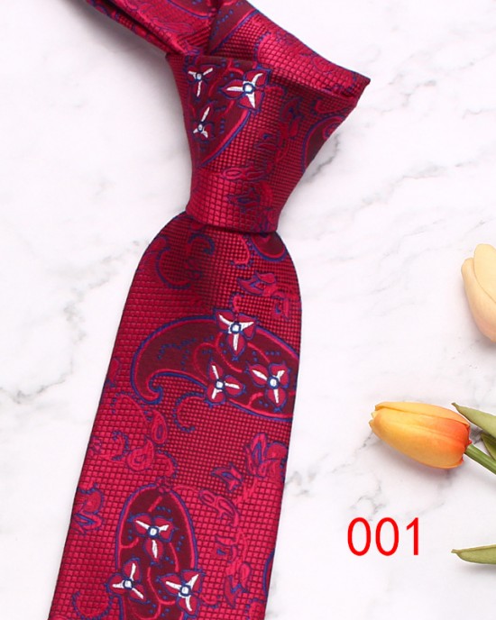 Lei'er new blue business tie, 7cm polyester jacquard casual suit tie Personalized tie manufacturers in stock