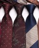 Leier 8cm business striped ties, men's polyester ties, jacquard business vintage ties, and manufacturers supply them.