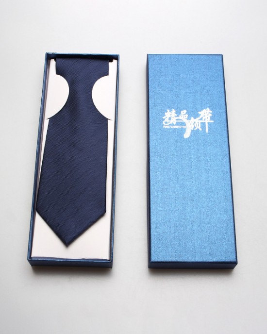 Factory direct supply, wedding gift tie box, black tie box, rectangular