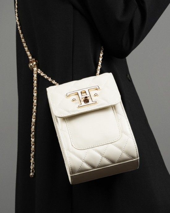 2025 autumn new top-grain cowhide mobile phone bag, crossbody for women, 2025 genuine leather chain bag, luxury mini crossbody bag.