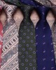 Leier men's floral ties, casual ties for banquets and performances, with cashew pattern ties, Korean-style 9cm neckties.