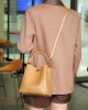 Women's handbags, 2025 new versatile genuine leather women's handbags, luxury small shoulder and crossbody saddle bag