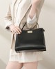 New 2025 women's leather crossbody bag, small square bag, stylish and simple, versatile crossbody bag