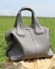 New Fashionable Top-Grain Cowhide Boston Bag, Versatile Soft Leather Handbag, Crossbody Bag for Women