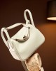2025 new style women's bag, Lindy mini genuine leather shoulder and crossbody bag, pillow bag, versatile Lindy small doctor bag