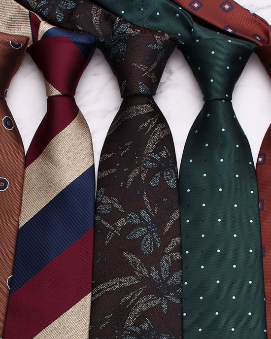 Leier 8cm business striped ties, men's polyester ties, jacquard business vintage ties, and manufacturers supply them.