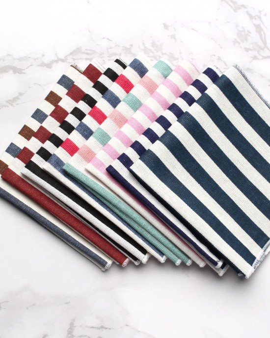 Men's suit pocket square. Wholesale of striped shirt pocket squares, formal dress chest scarves, and small square handkerchiefs.