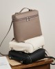 2025 new top-grain cowhide shoulder bag, fashionable Piana backpack, large-capacity travel backpack