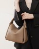 2025 new top-grain cowhide versatile soft cigarette case bag, a niche high-end women's shoulder and crossbody handbag.