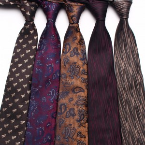 New Striped Floral Ties, Men's Business Fashion, Retro Ties, Suit Shirt Accessories, Ties
