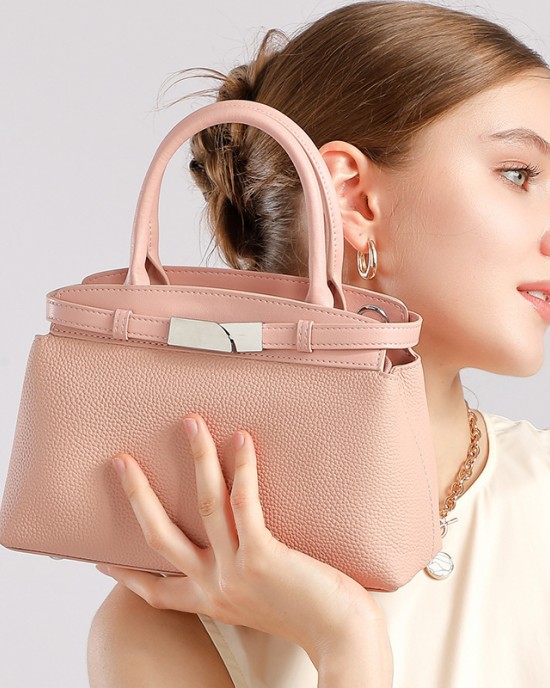 New 2025 women's cowhide diamond-patterned bag, genuine leather shoulder bag, chain bag