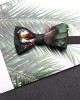White men's bow ties, groomsmen wedding, black business bow ties, personalized diamond-studded, pearl-feathered bow ties.