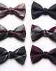 New Yarn-Dyed Jacquard Men's Bow Ties, Business Fashion Polyester Silk Groom & Groomsmen Wedding Bow Ties, Wholesale & In Stock