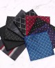 Leier men's business wedding suit pocket squares, patterned chest scarves, and small square handkerchiefs, suit accessories.