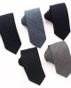 Lei'er business striped wool jacquard tie, 5.5cm men's tie, groom's and groomsmen's suit tie, in stock.