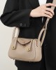 2025 new style women's bag, Lindy mini genuine leather shoulder and crossbody bag, pillow bag, versatile Lindy small doctor bag