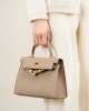 2025 new spring and summer fashionable cowhide, high-quality genuine leather Kelly bag, mini crossbody handbag for women