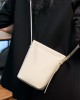 Large screen mobile phone bag for women, 2025 new style, compact and lightweight top-grain cowhide crossbody bag Bucket Bag