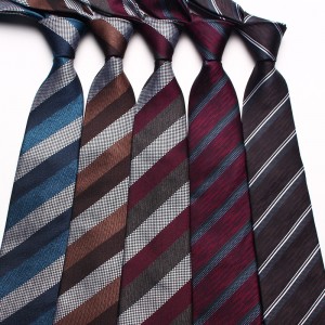 New Striped Floral Ties, Men's Business Fashion, Retro Ties, Suit Shirt Accessories, Ties