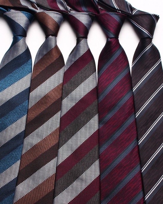 New Striped Floral Ties, Men's Business Fashion, Retro Ties, Suit Shirt Accessories, Ties