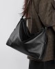 Autumn 2025 new style genuine leather women's bag, high-end niche single-shoulder underarm bag, retro and fashionable crossbody bag