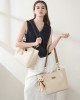 2025 new style summer top-grain genuine leather handbag, fashionable and versatile textured diamond-patterned crossbody bag