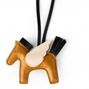 Pony pendant, hand-stitched mini angel Pegasus pendant, cute tassel bag for women, car charm